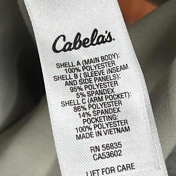 Cabelas XPG Half Zip Pullover Sweater Size Medium - Picture 11 of 11